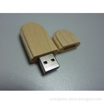 Custom Promotion Rectangle Wooden USB Flash Drive, Wooden USB Memory